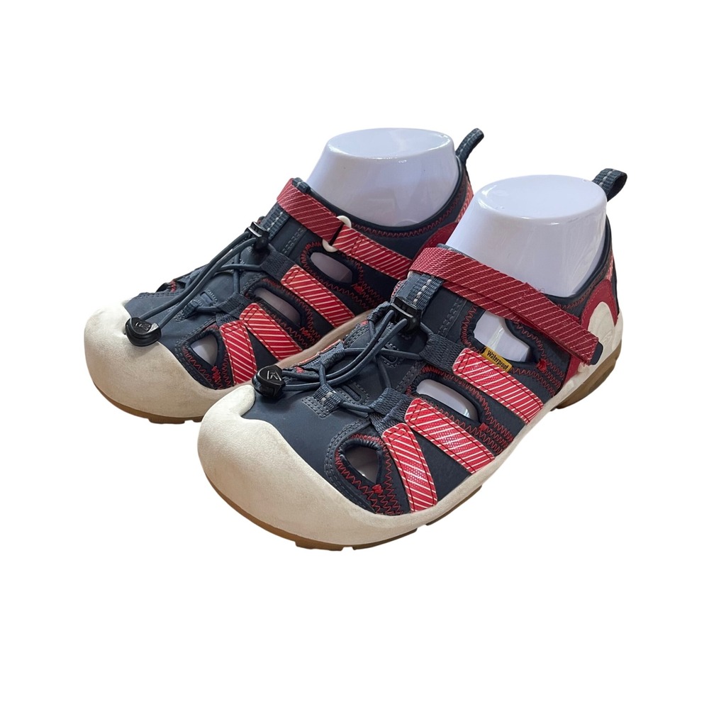 Keen Newport H2 Water Shoes red white blue Sandals Sport Youth 5 Hiking Beach